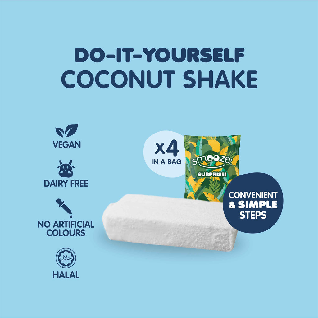 (NEW!) Smooze!™ Do-It-Yourself Coconut Shake