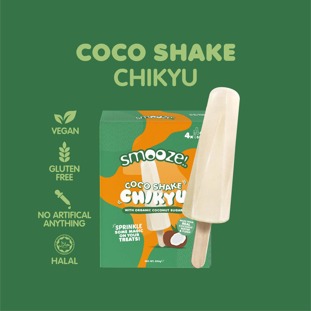 Smooze!™ Coco Shake Chikyu (Coconut Water & Flesh)