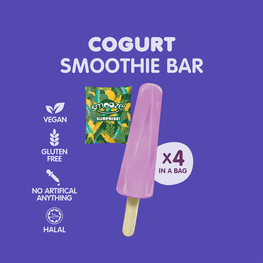 (NEW!) Smooze!™ Smoothie Bar Blackcurrant Cogurt (Coconut Yogurt)